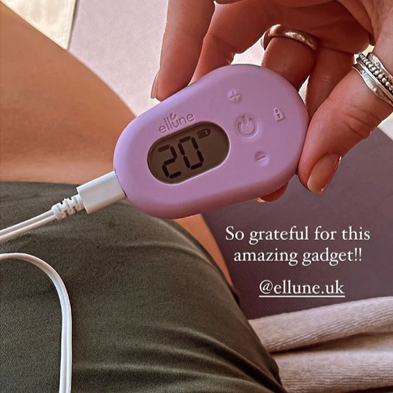 "Helps me relax and fall asleep... Ellune is effective in easing my mild to moderate period pain. I apply the pads as soon as I feel the first stabbing contractions. In the evening, it helps me relax and fall asleep." - Anais